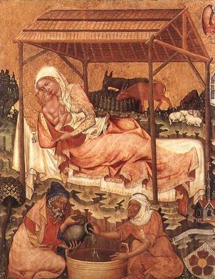 MASTER of Hohenfurth Nativity china oil painting image